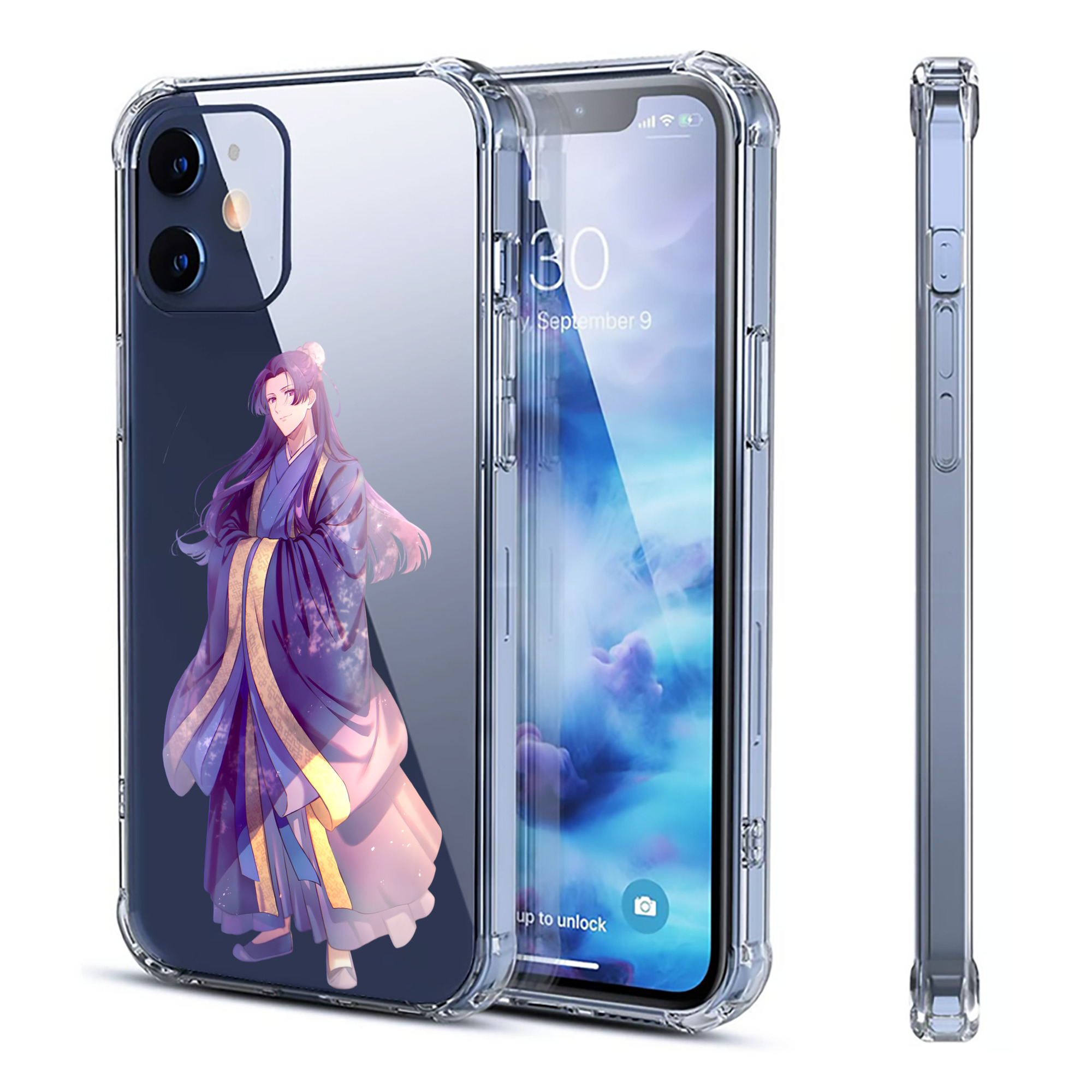 （画像用） 薬屋のひとりごと The Apothecary Diaries 【iPhone 12シリーズ対応】透明スマホケース（クリアソフトケース）